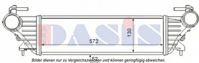 AKS DASIS 087012n -  Интеркулер